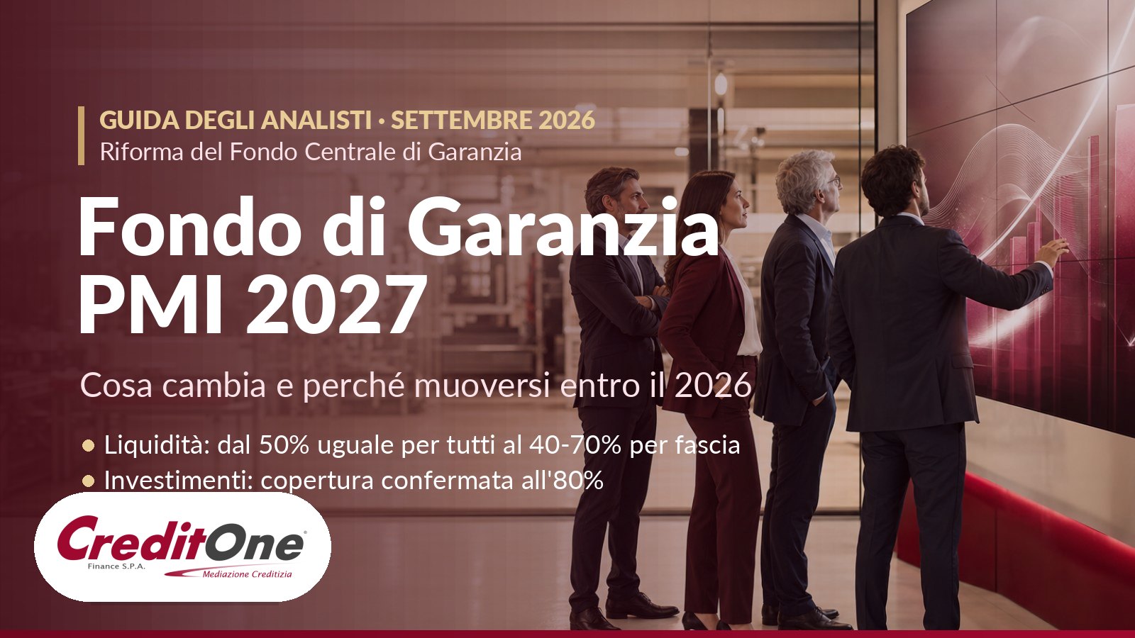 Fondo di Garanzia PMI 2027: la riforma e perché muoversi entro il 2026
